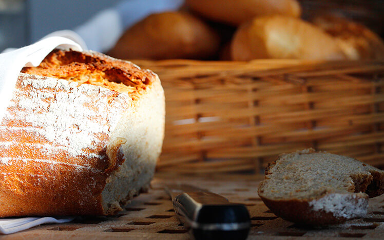 Frühstücksbuffet Brot